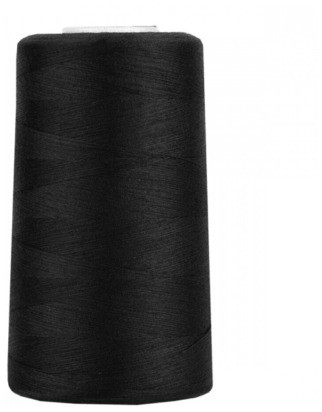 Нитки Sewing Thread 40/2 5000 ярд. цвет - чёрный 100% п/э
